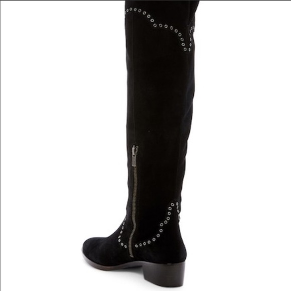 Frye Ray Grommet over the knee boots sz 7.5m - Picture 4 of 6